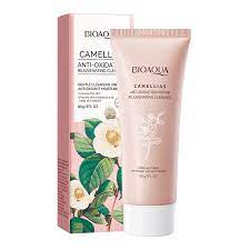 BIOAQUA Camellia Facial Cleanser Skin Care Face Wash Foam Facial Cleanser Deep Moistyrizing 80g BQY12470