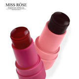 Miss Rose Jelly Blush Cheek Lip Tinted Moistured Blush Stick Eyes Cheek Lip Brighten Cream Blush