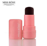 Miss Rose Jelly Blush Cheek Lip Tinted Moistured Blush Stick Eyes Cheek Lip Brighten Cream Blush