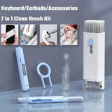 Multifunctional Cleaner 7 in 1 Keyboard Cleaner Set Computer MacBook Earphone Cleaning Kit