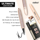 Maliao Ultimate Liquid Eyeliner-24Hrs Long-Lasting, Waterproof, No Flaking, No Smudging 1.8 ml