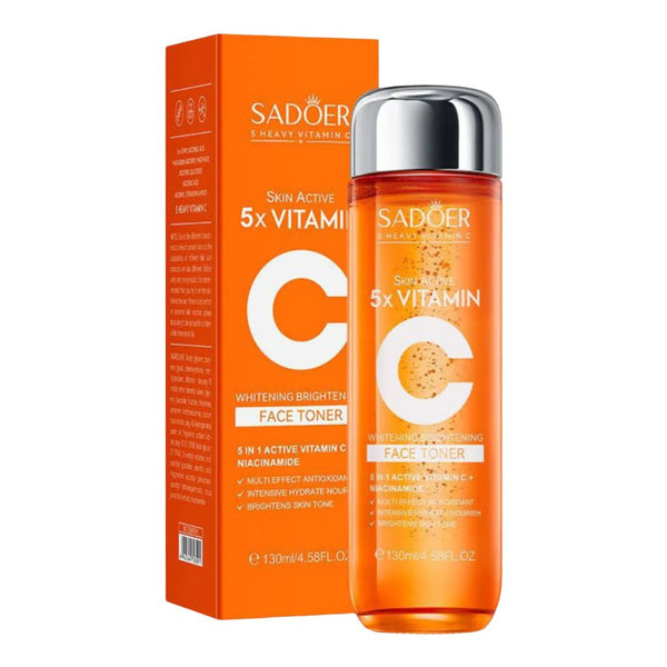 SADOER 5X Heavy Vitamin C Whitening Skin Active Face Toner 130ml SD08091
