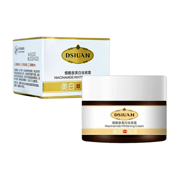 DSIUAN Nacinamide Glowing Freckle Cream Face Moisturizing Remove Dark Spots Melanin Melasma Remover Brightening Skin Effective Repair 30g DSY68427