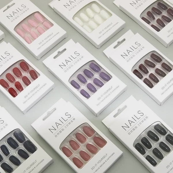 Miss Beauty New pack of 24 pcs Artifical Nails for Girls and for Women