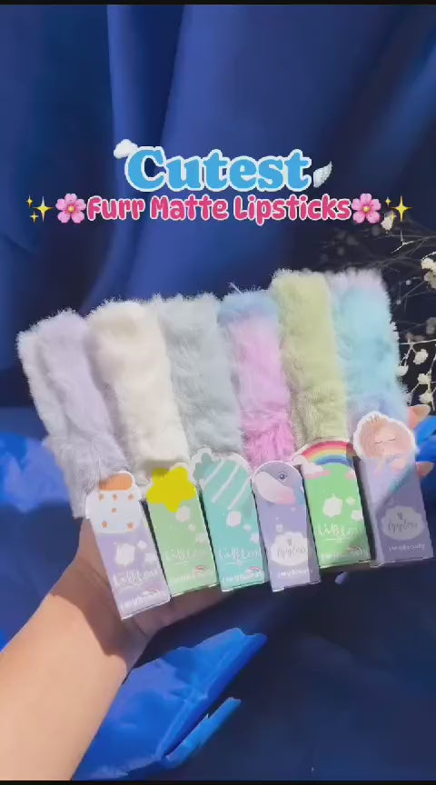 I love U BEAUTY Natural Velvet Matte Finish FUR LIPGLOSS