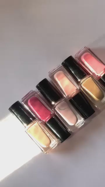 New Sunisa 6pcs Set  Matte Nail Polish / Peel Off