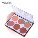 Miss Rose 6 Colors Blush Glow Palette