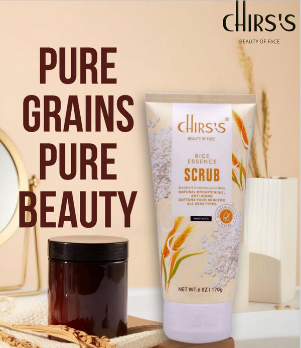 CHIRS'S SCRUB RICE ESSENC 170G