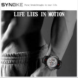 Digital Watch For Men Outdoor Sport Watch LED Large Screen Display Military Watch With Gift Box