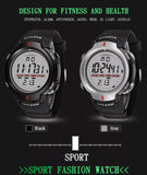 Digital Watch For Men Outdoor Sport Watch LED Large Screen Display Military Watch With Gift Box