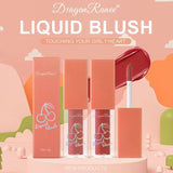 Dragon Ranee 4pcs Fruit Juice Natural Shiny Liquid Blushes set - DR48