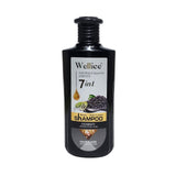 Wellice 7 in 1 Anti - Hair Loss Hyalruonic Acid & Soothing Frizz Hair Care Shampoo