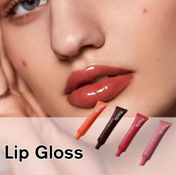 RHODE Punk Dark Brown Lip Gloss Lip Tint Long Lasting Moisturizing Nutritious Liquid Lipstick Clear Mineral Lip Oil Makeup