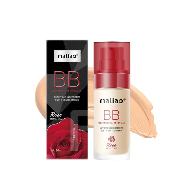 Maliao BB Blemish Balm Cream Rose Foundation Moisture (30 ml)