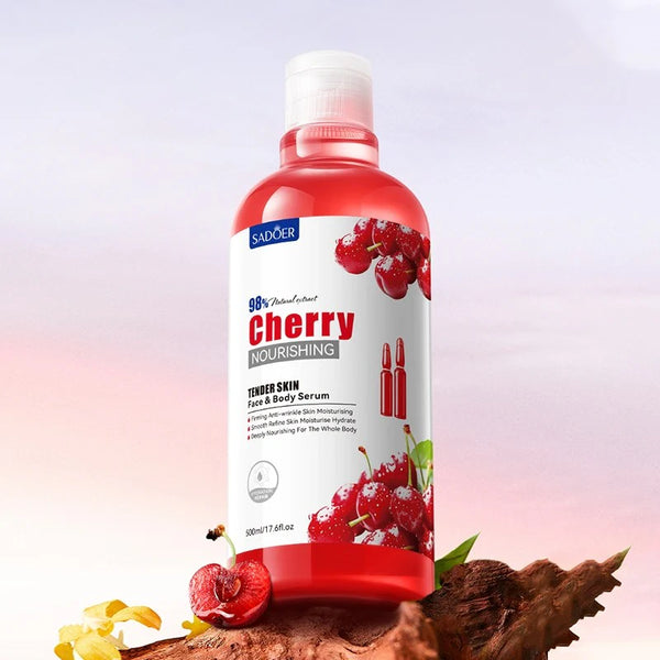 SADOER Cherry Smooth Skin Face & Body Serum 500ml