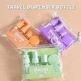 5 pcs empty travel bottle set kit or pack Refillable and reusable bottles Travel size bottle and container Traveling bottle set