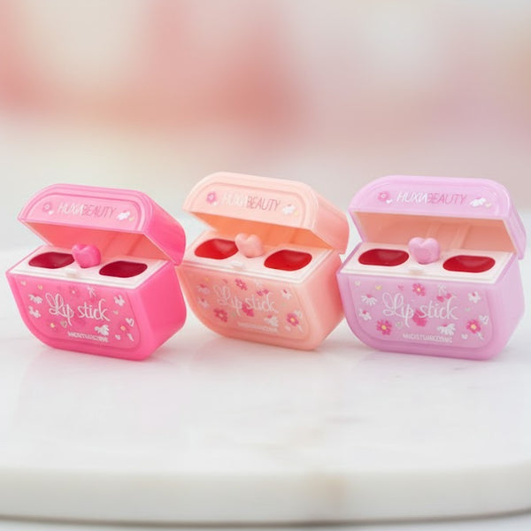 HUXIABEAÜTY Airpods Moisturizing Lip Stick Set