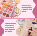 New Fashion 5 pages Makeup New Set Book Palette