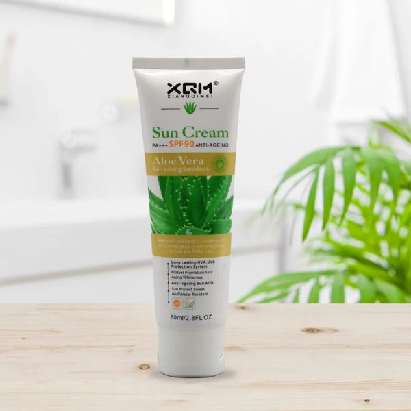 XQM SUN CREAM SPF 90 WITH ALOE VERA 80ML