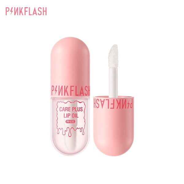 PINKFLASH Hydrating Lip Oil – Non-Sticky Glossy Shine | Nourishing & Moisturizing Lip Care