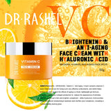 DR.RASHEL Combo Of 3 Vitamin C (Face Serum, Facial Cleanser, Face Cream) Series.