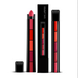 Miss Beauty New Lipstick 5 in 1 Cosmetics - 5 Steps Matte Lipstick in 1