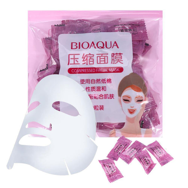 BIOAQUA Compressed Facial Tablet Face Sheet Mask 5/10/15/25/50/100Pcs BQY8128