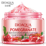 BIOAQUA Pomegranate Fresh Moisturizing Mineral Sleep Mask-120g BQY6049