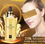 SENANA 24K Gold Anti-Wrinkle FaceSerum Firming Remove spots  Moisturizing  Brighten Skin Care 100ml  SNN12659