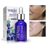 BIOAQUA 4Pcs Wonder Series Blueberry Moisturizing Eye Cream , Face Toning Lotion , Blueberry Liquid Serum , Face Cream.