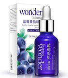 BIOAQUA 4Pcs Wonder Series Blueberry Moisturizing Eye Cream , Face Toning Lotion , Blueberry Liquid Serum , Face Cream.