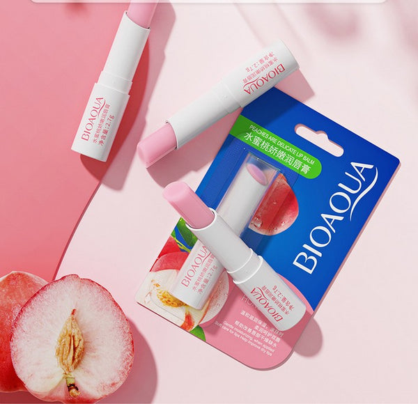 BIOAQUA Honey Peach Ripping Lip Balm 2.7g - BQY22095