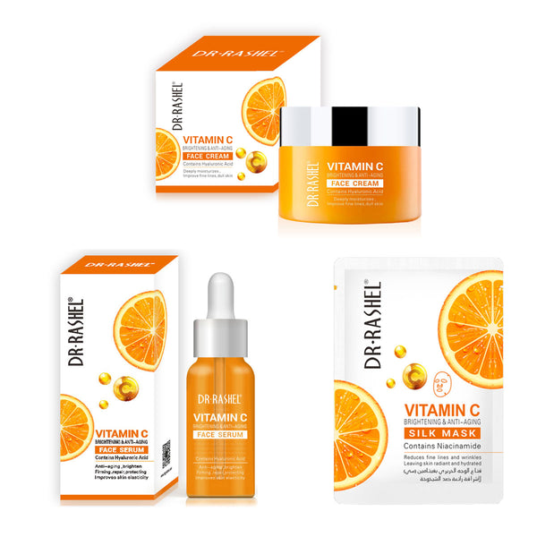 DR.RASHEL Vitamin C Beauty Whitening Series - Pack Of 3
